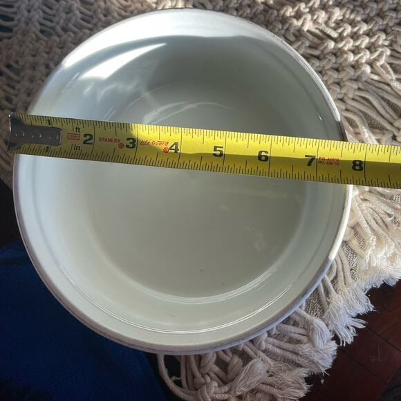 Apilco France porcelain soufflé baking dish 7-3/4” - Picture 10 of 12